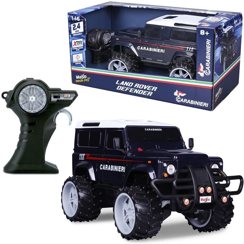 GOLIATH LAND ROVER CARABINIERI RADIOCOMANDO, ANNI 8+