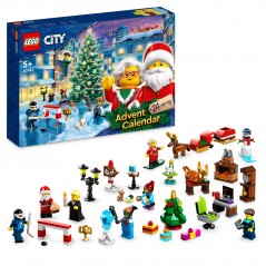LEGO 60381,CALENDARIO DELL'AVVENTO CITY, ANNI 6+