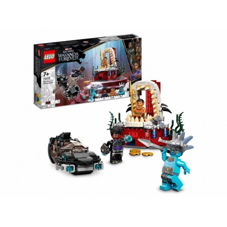 LEGO MARVEL WAKANDA FOREVER 76213,SALA DEL TRONO, ANNI 7+