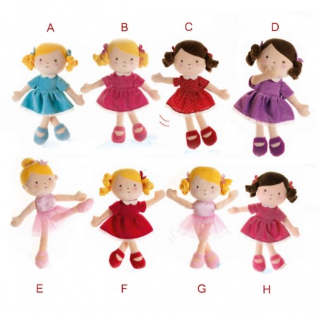 PLUSH & CO. HELLO DOLLY, BAMBOLA DI PEZZA