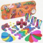 CLIXO RAINBOW GIOCO MAGNETICO, ANNI 3+