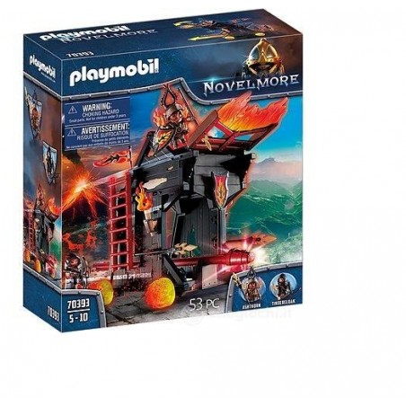 copy of PLAYMOBIL NOVELMORE 70393, ARIETE INCENDIARIO, ETA' 5-10