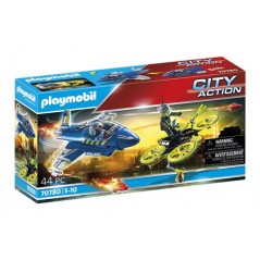 PLAYMOBIL CITY ACTION 70780, JET DELLA POLIZIA, ANNI 4-10