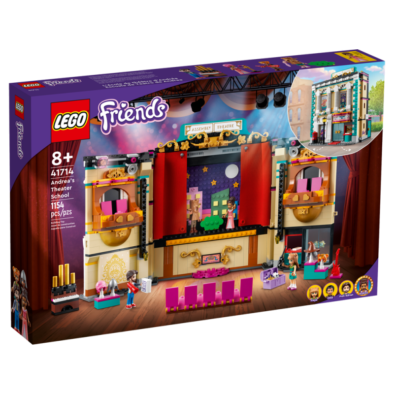 LEGO FRIENDS 41714,IL TEATRO, ANNI 8+