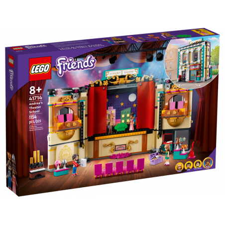 LEGO FRIENDS 41714,IL TEATRO, ANNI 8+