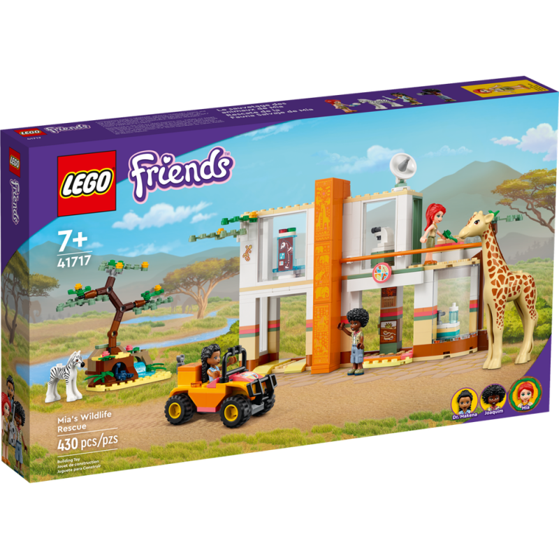 LEGO FRIENDS 41417,IL SAFARI, ANNI 7+