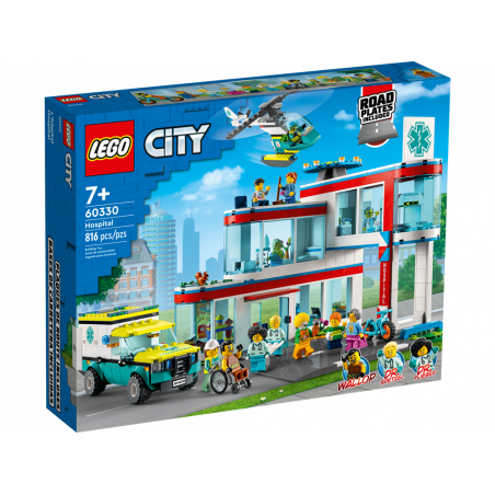 LEGO CITY 60330, L'OSPEDALE, ANNI 7+