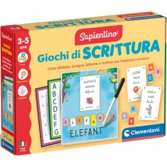 CLEMENTONI SAPIENTINO GIOCHI DI SCRITTURA, ANNI 3-5