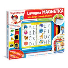 CLEMENTONI SAPIENTINO LAVAGNA MAGNETICA, ANNI 3-5