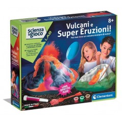 CLEMENTONI SCIENZA E GIOCO, VULCANI SUPER ERUZIONI, ANNI 8+