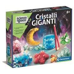 CLEMENTONI SCIENZA E GIOCO, CRISTALLI GIGANTI, ANNI 8+