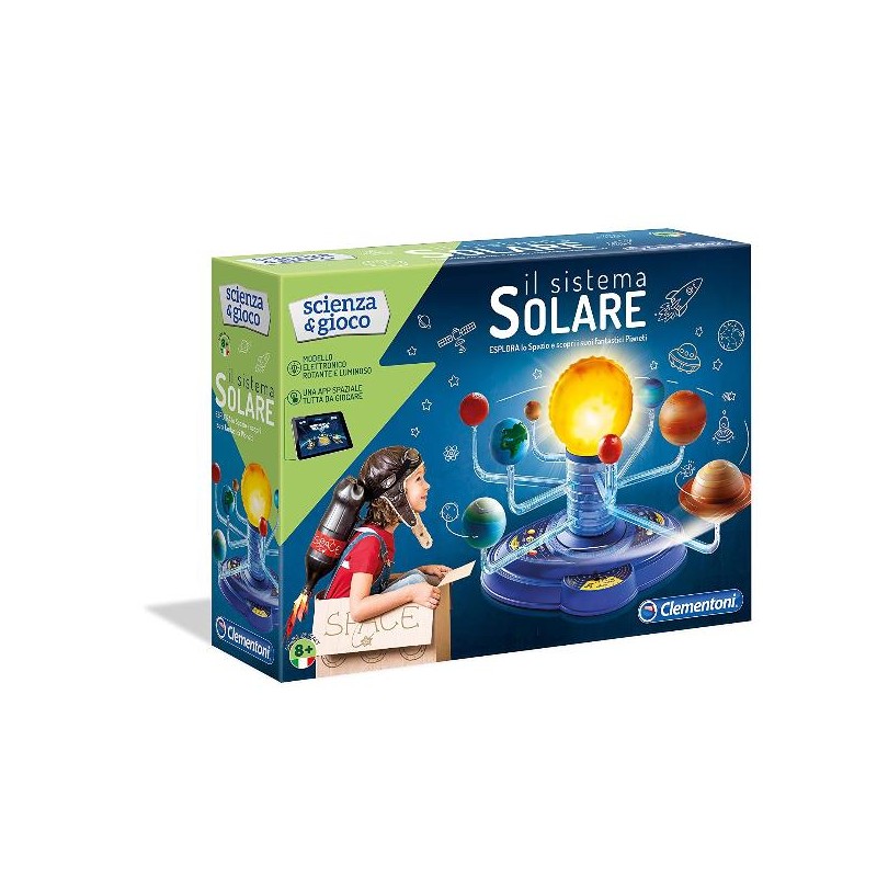 CLEMENTONI SCIENZA E GIOCO, SISTEMA SOLARE, ANNI 8+