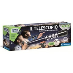 CLEMENTONI SCIENZA E GIOCO,TELESCOPIO PROFESSIONALE, ANNI 8+