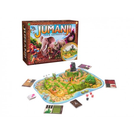 JUMANJI, FUGA SELVAGGIA, ANNI 8+