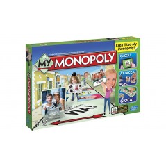 Hasbro My monopoly crea il tuo personale monopoli e gioca 8anni+ 2-4 giocatori 