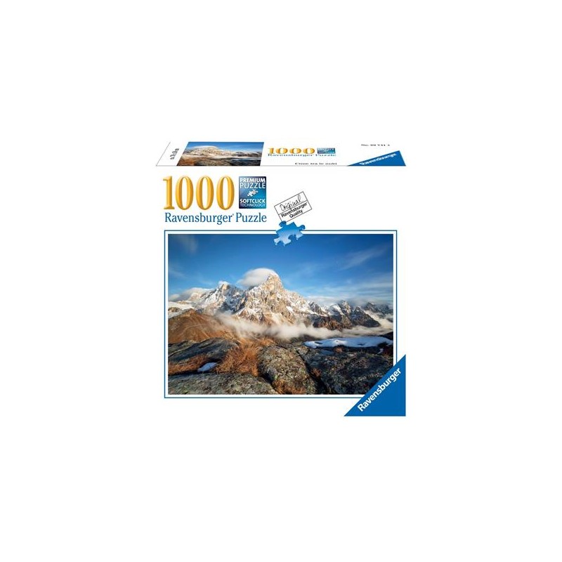 RAVENSBURGER PUZZLE 1000, CIME TRA LE NUBI