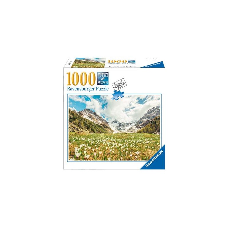 RAVENSBURGER PUZZLE 1000, PRIMAVERA IN VALMALENCO