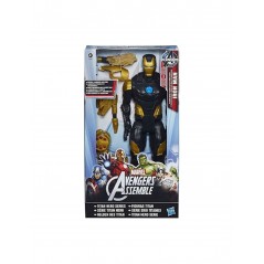 Avangers Iron Man Entra nel mondo Avengers Assemble Personaggio 30cm - Hasbro