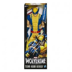 PERSONAGGIO MARVEL X-MAN TITAN HERO SERIES 30 CM WOLVERINE HASBRO