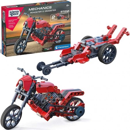 Scienza & gioco build roadster e dragster - Clementoni