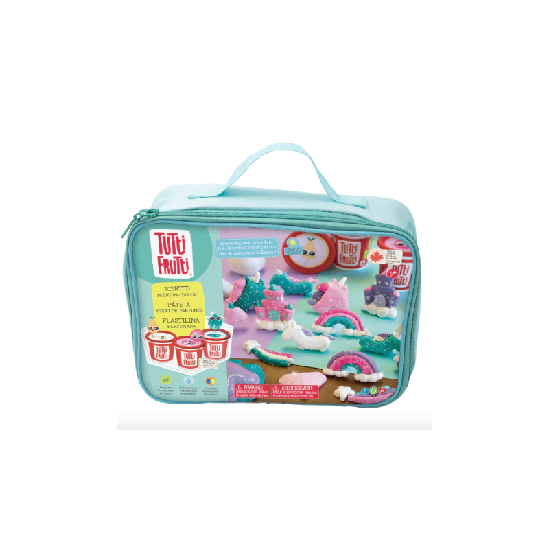 TUTTI FRUTTI LUNCH BAG SPARKLING UNICORN TRIO