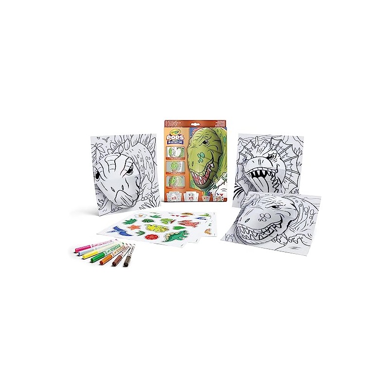 CRAYOLA 042800 SET ATTIVITA' POPS DINOSAURI