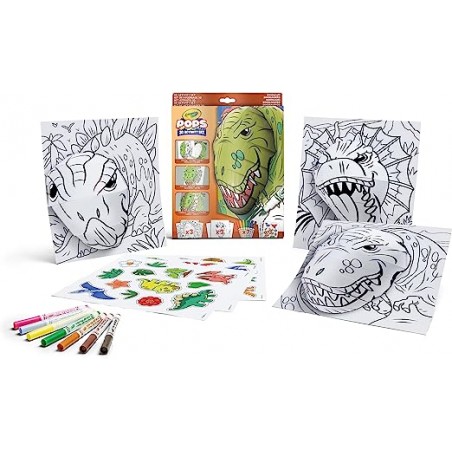 CRAYOLA 042800 SET ATTIVITA' POPS DINOSAURI