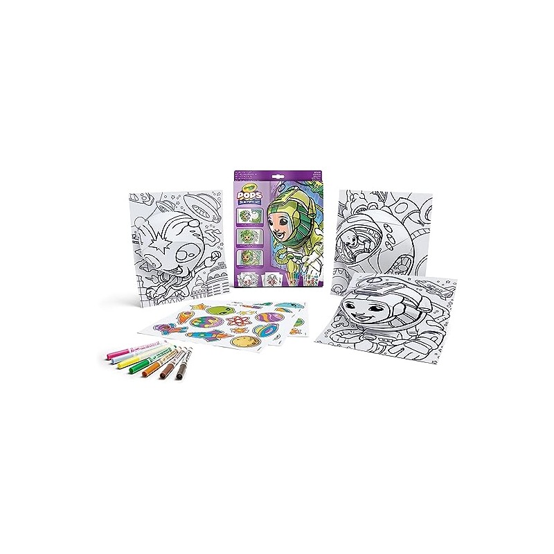 CRAYOLA 042806 SET ATTIVITA' POPS SPAZIO