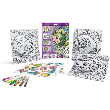 CRAYOLA 042806 SET ATTIVITA' POPS SPAZIO