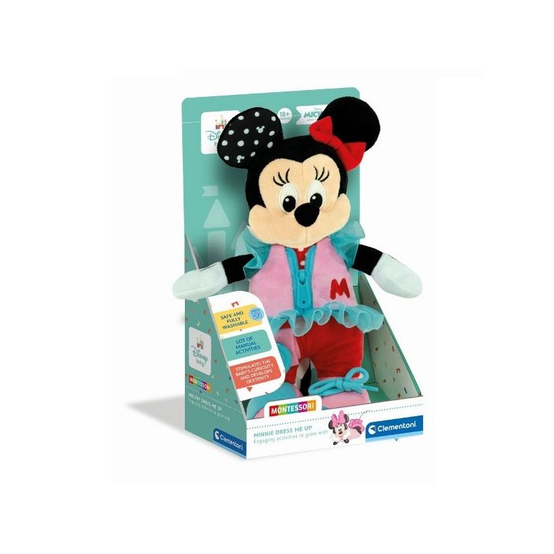 CLEMENTONI DISNEY, MINNIE DRESS ME UP, MESI 18+