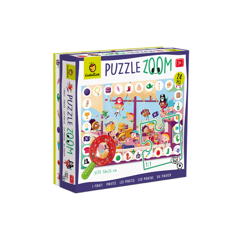 Ludattica Puzzle Zoom – I Pirati