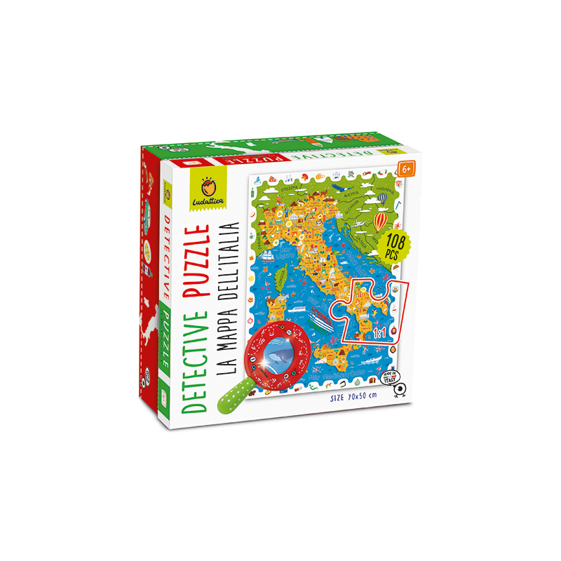 Ludattica La mappa dell’Italia Puzzle