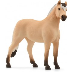 schleich 13979 Castrone Fjord, da 5 anni, HORSE CLUB - Figura, 4 x 14 x 11 cm