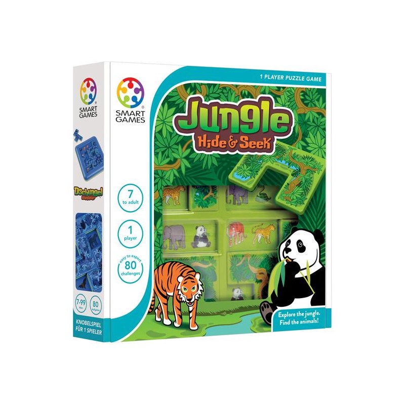 SmartGames Hide & Seek Jungle puzzle game