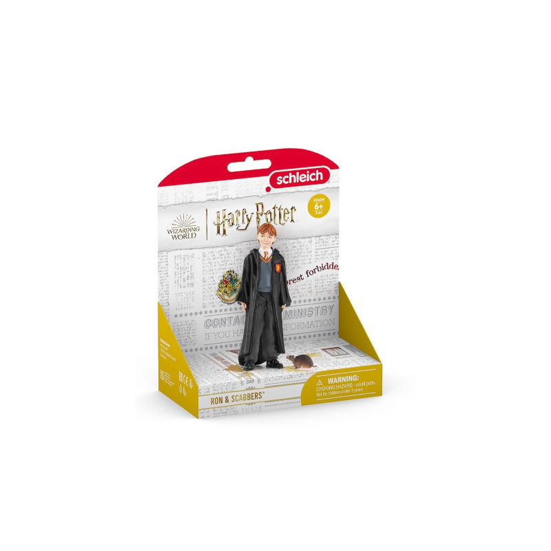 Mondo magico Harry Potter Schleich - 42634 Ron E Crosta