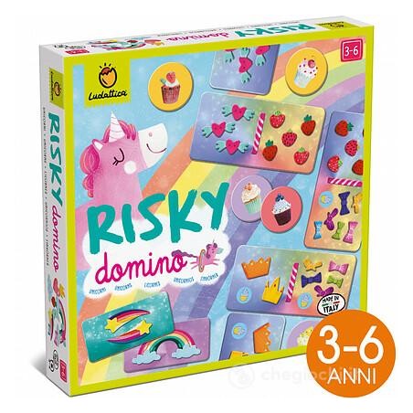 Ludattica risky domino unicorno