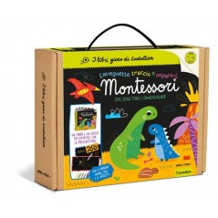 Ludattica lavagnette traccio e imparo montessori dinosauri