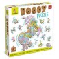 Ludattica woody puzzle unicorno fatato