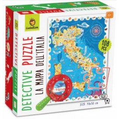 ludattica detective puzzle la mappa dell'italia