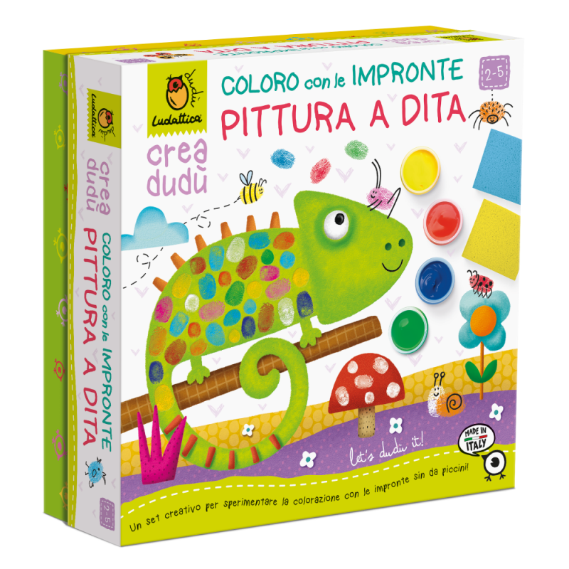 ludattica crea dudu coloro e decoro con le dita