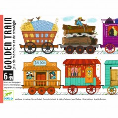 DJECO GOLDEN TRAIN, GIOCO DI CARTE, ANNI 6-99