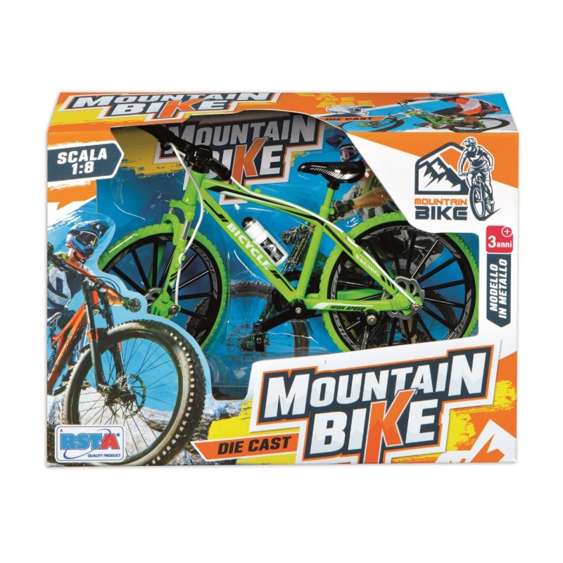 MOUNTAIN BIKE DIE CAST, MODELLO IN METALLO, ANNI 3+