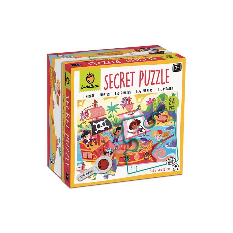 Ludattica SECRET PUZZLE I pirati