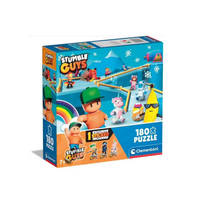 Puzzle Stumble Guys 180 Pezzi Bambini Clementoni 29323