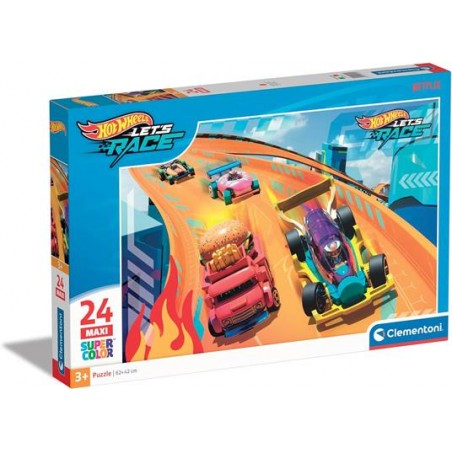 clementoni puzzle 104 Maxi Hotwheels