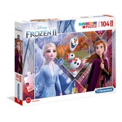 Disney Frozen 2 104 maxi pezzi Supercolor Puzzle