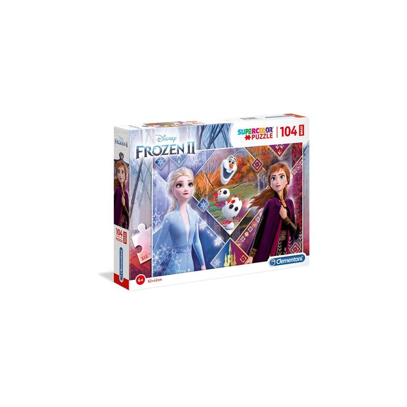 Disney Frozen 2 104 maxi pezzi Supercolor Puzzle