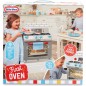 FORNO GIOCATTOLO REALISTICO CON SUONI INTERATTIVO 11 ACCESSORI LITTLE TIKES