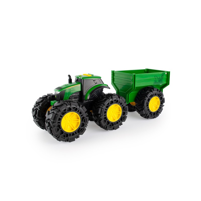 John Deere Monster Treads Tractor with Wagon