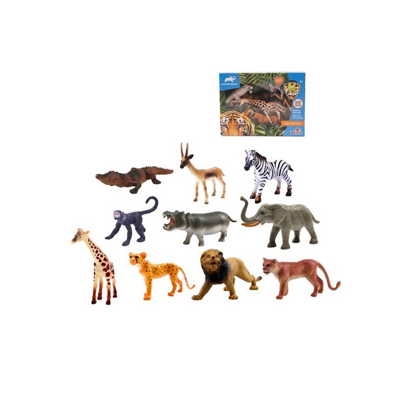 Pack Animal Planet 15 Pezzi Animali Della Savana Wenno